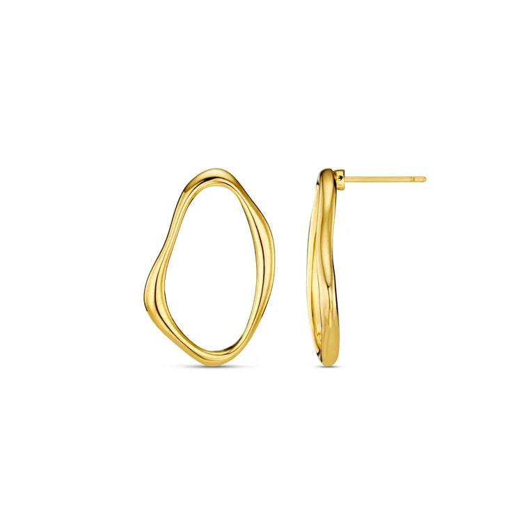 Open Oval Earrings - ORE40516